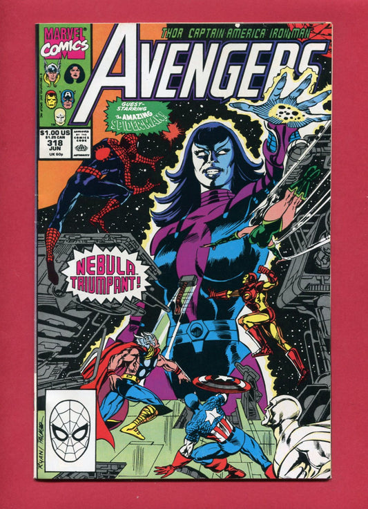 Avengers #318 (Jun 1990), 8.0 VF