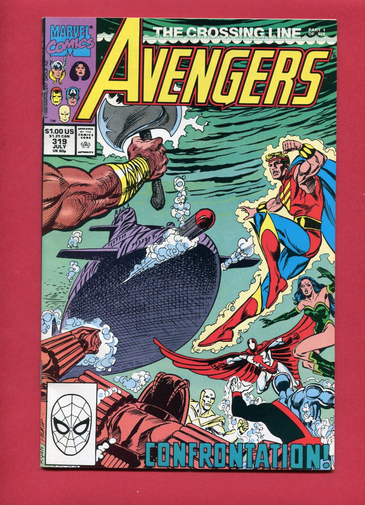 Avengers #319 (Jul 1990), 9.2 NM-