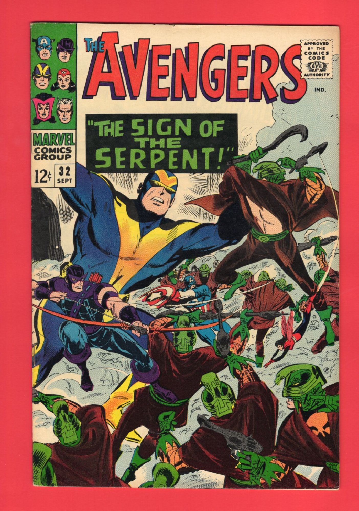 Avengers #32 (Sep 1966), 6.5 FN+