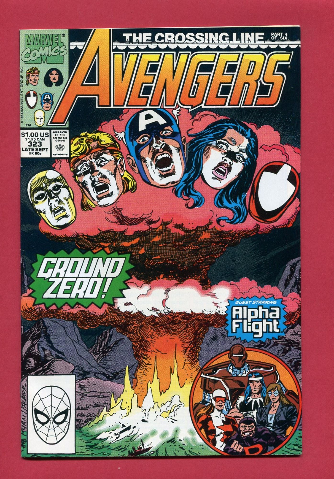 Avengers #323 (Sep 1990), 8.0 VF