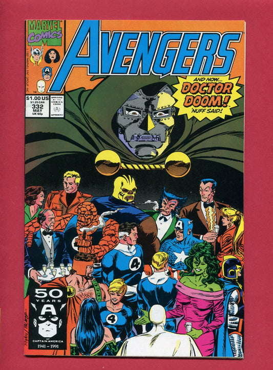 Avengers #332 (May 1991), 8.5 VF+