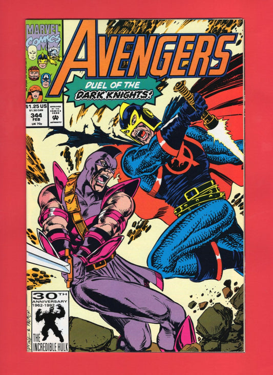 Avengers #344 (Feb 1992), 8.0 VF