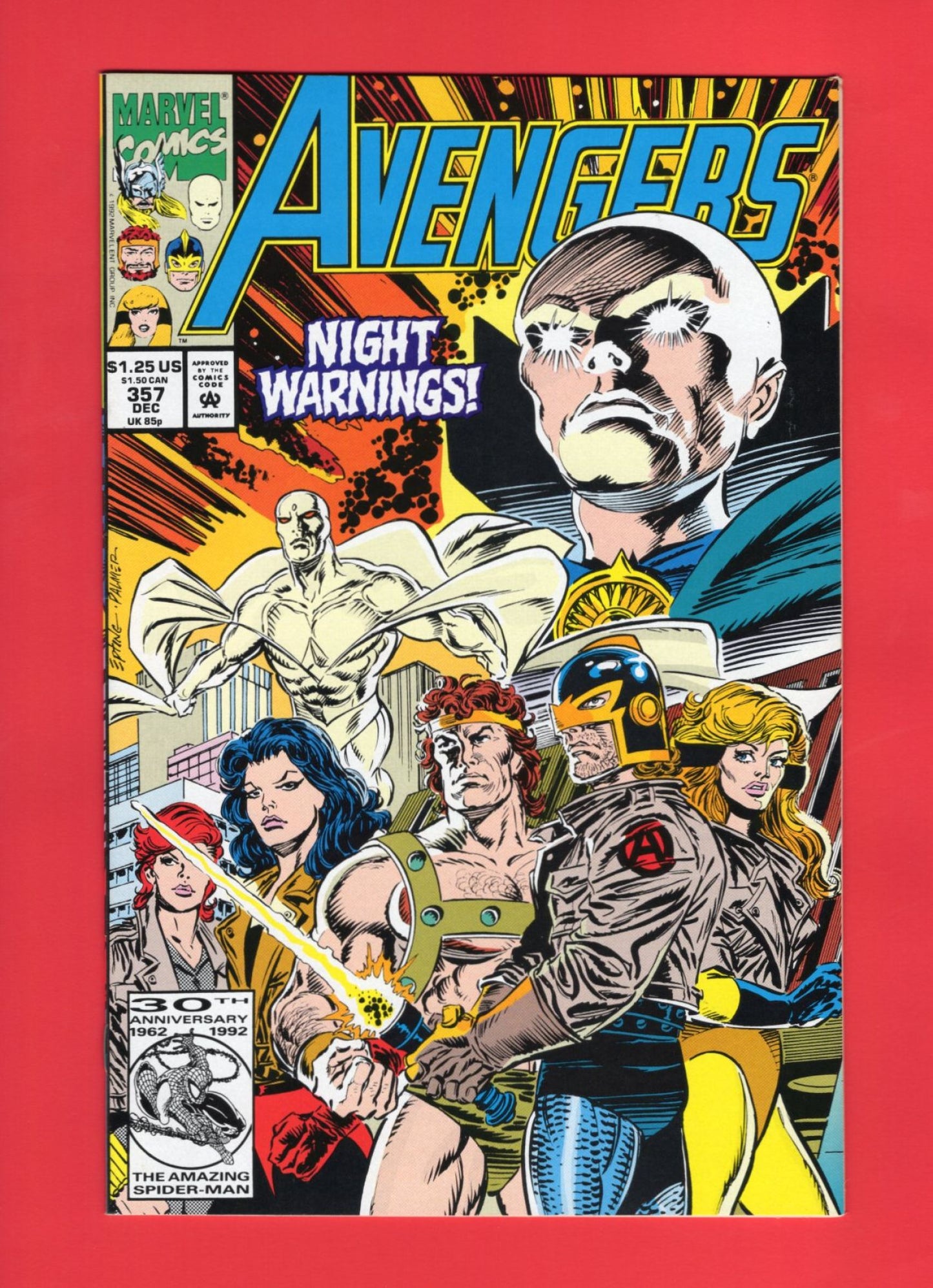 Avengers #357 (Dec 1992), 9.2 NM-
