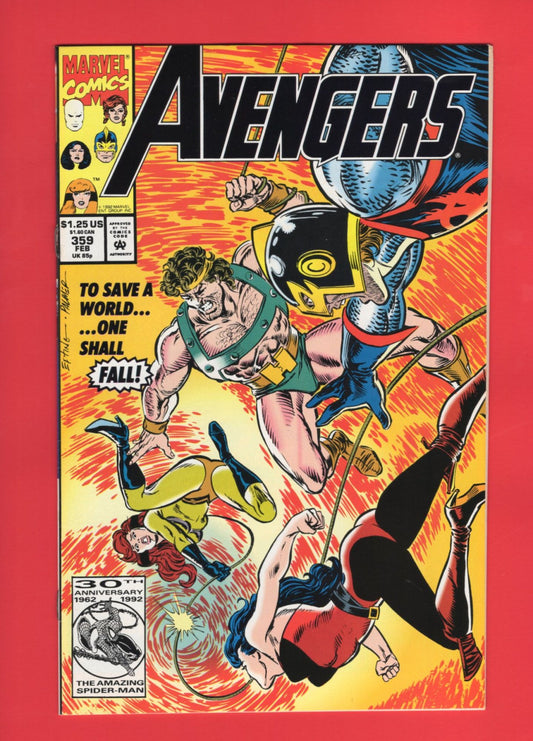 Avengers #359 (Feb 1993), 9.2 NM-