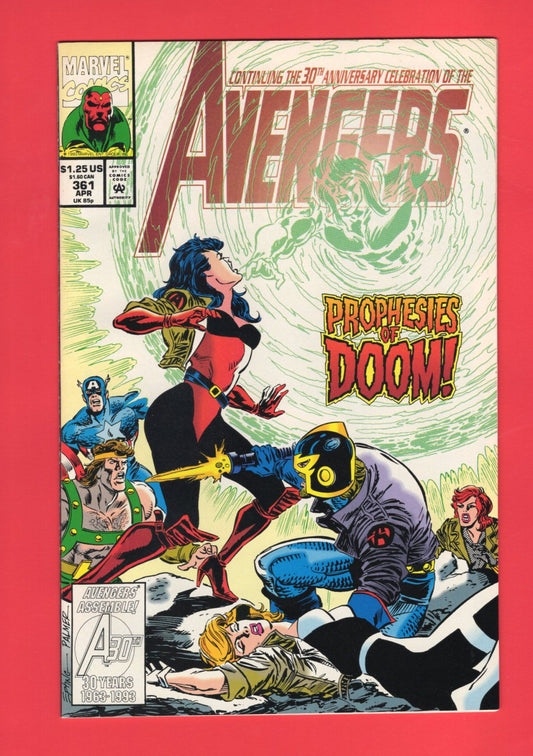 Avengers #361 (Apr 1993), 9.2 NM-