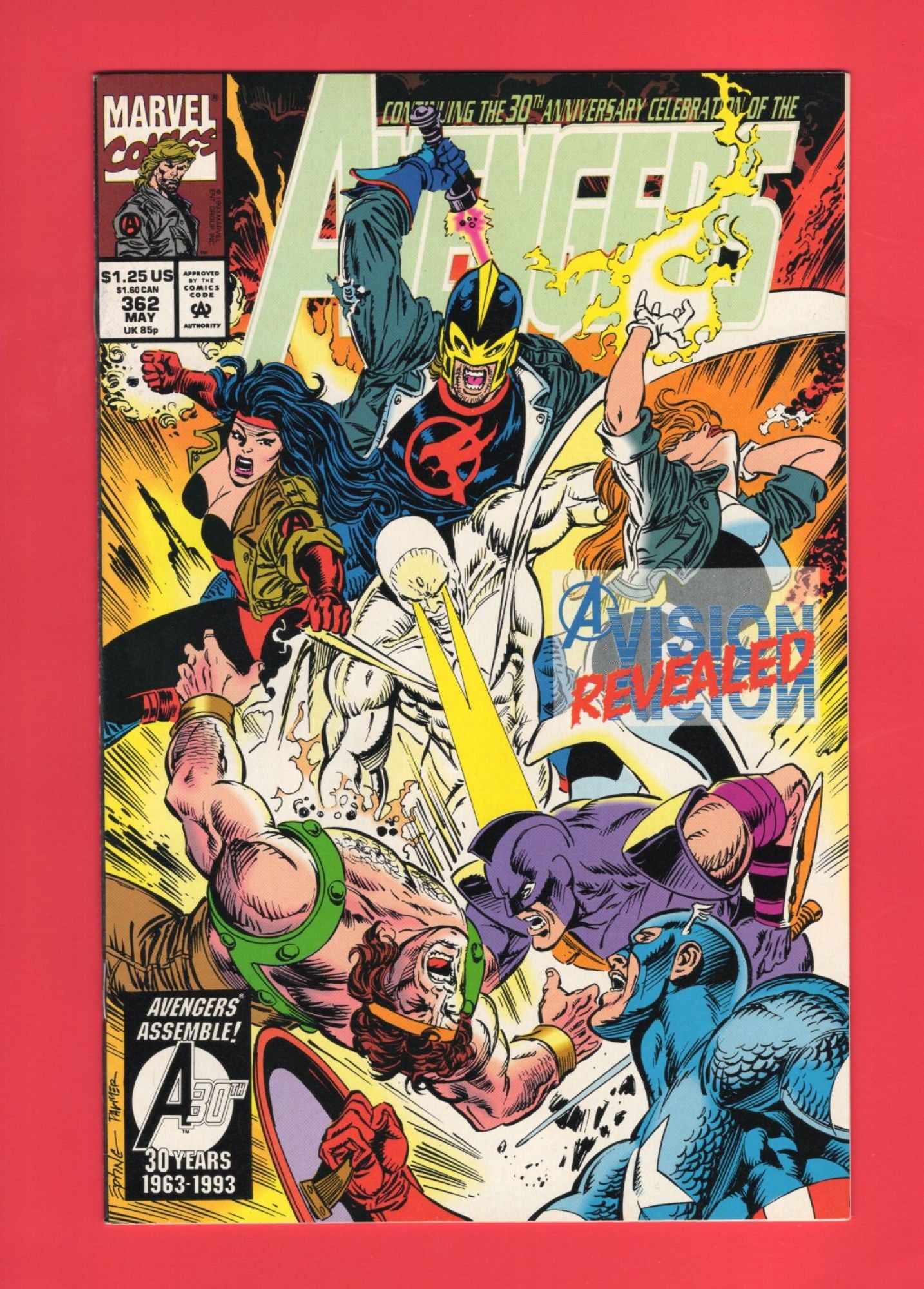 Avengers #362 (May 1993), 9.2 NM-