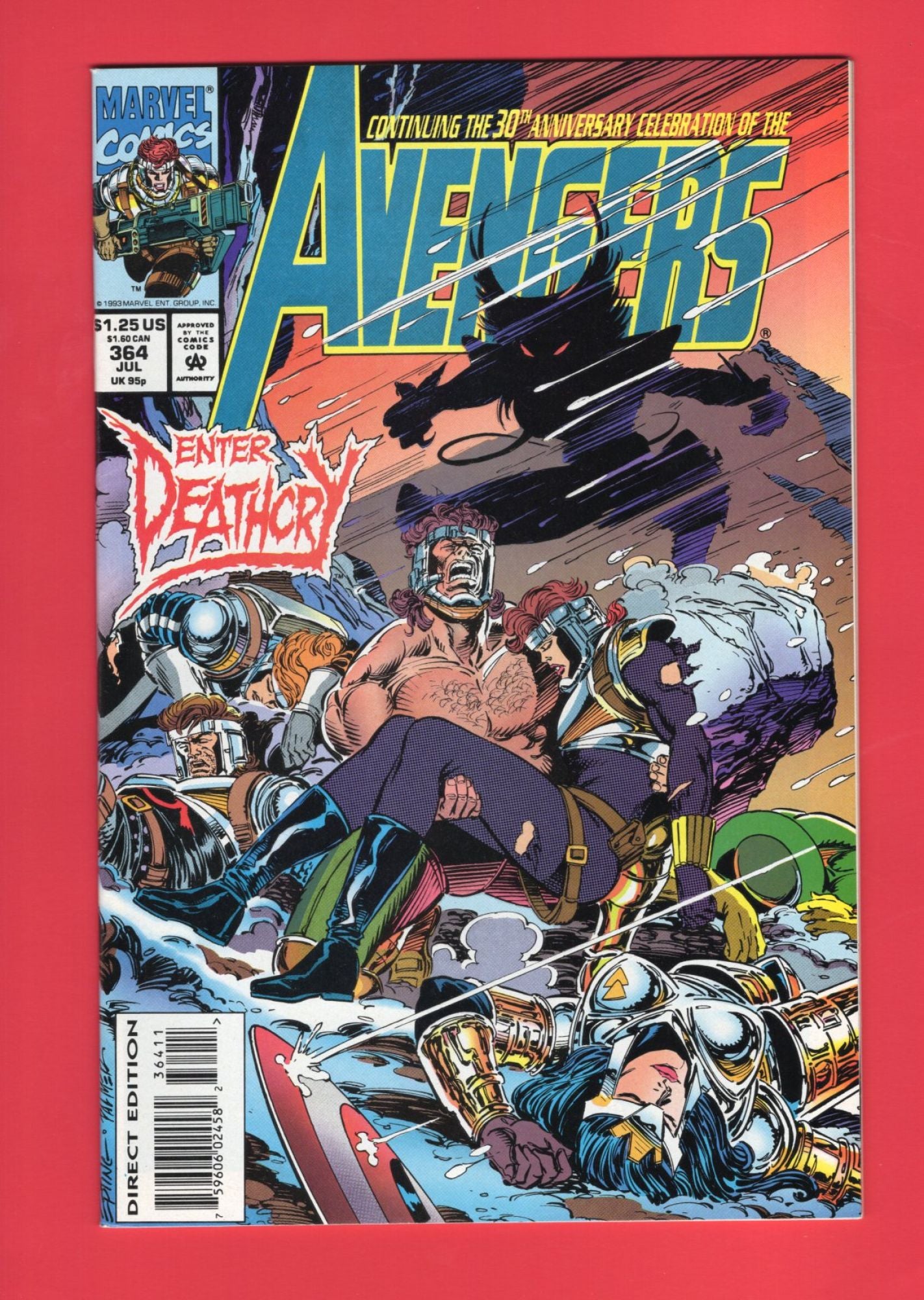 Avengers #364 (Jul 1993), 8.5 VF+