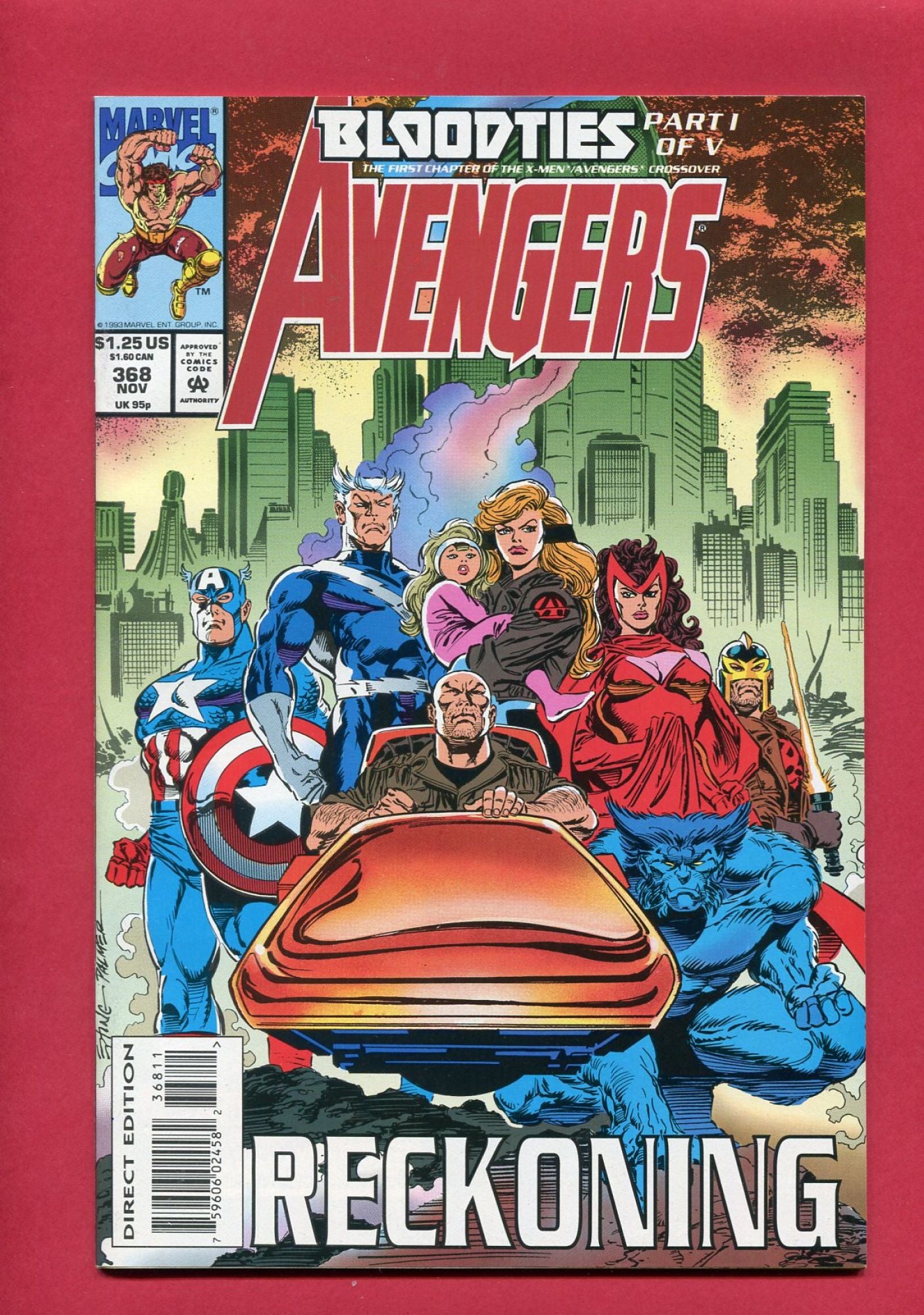 Avengers #368 (Nov 1993), 9.2 NM-