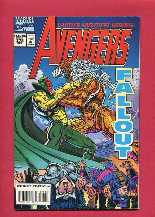 Avengers #378 (Sep 1994), 8.5 VF+