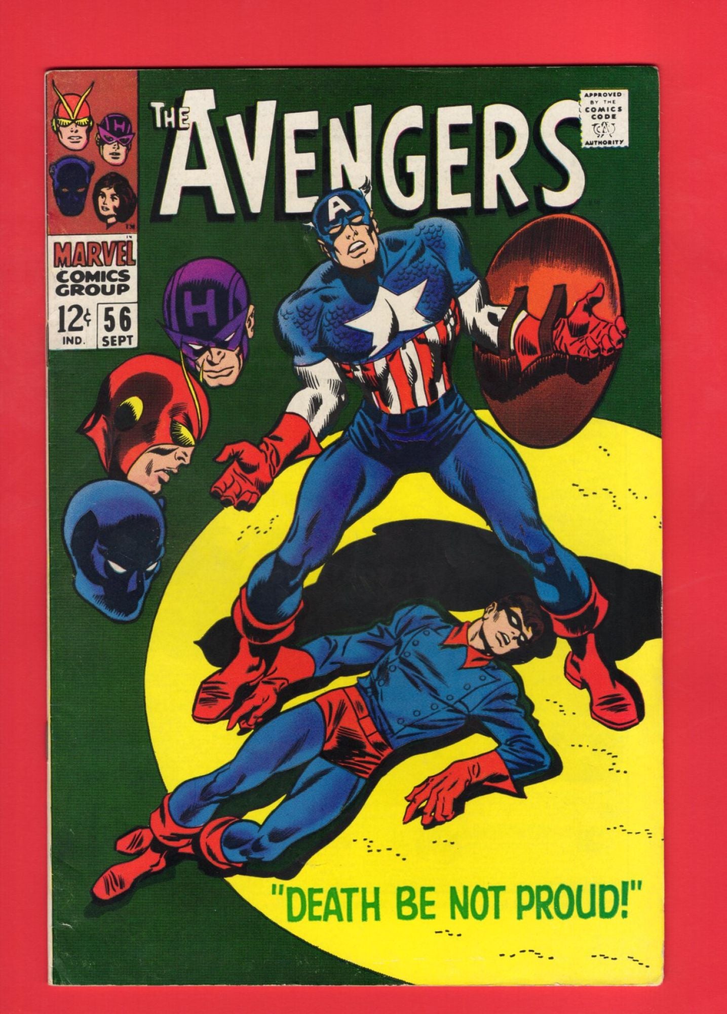 Avengers #56 (Sep 1968), 7.5 VF-