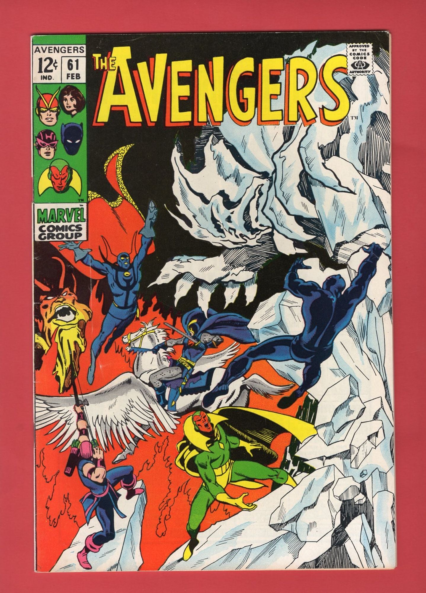 Avengers #61 (Feb 1969), 6.5 FN+