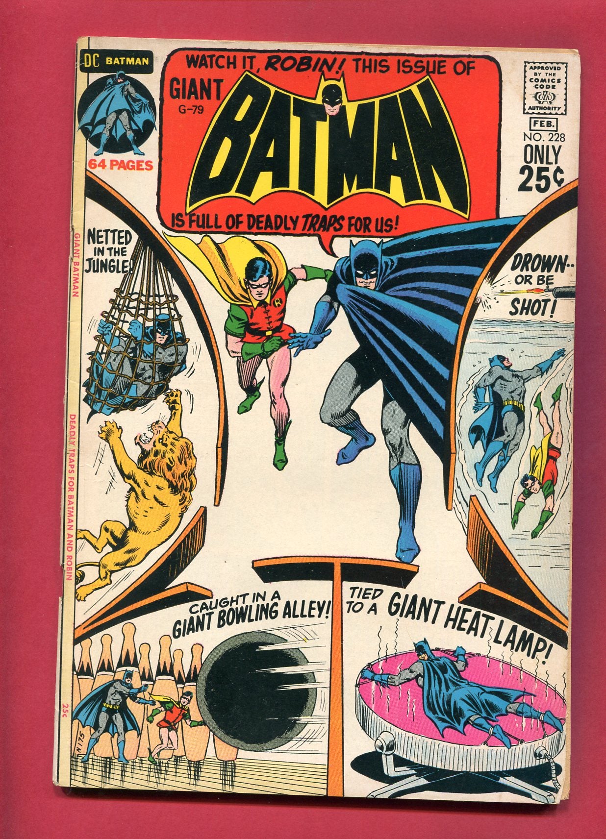 Batman #228 (Feb 1971), 4.0 VG