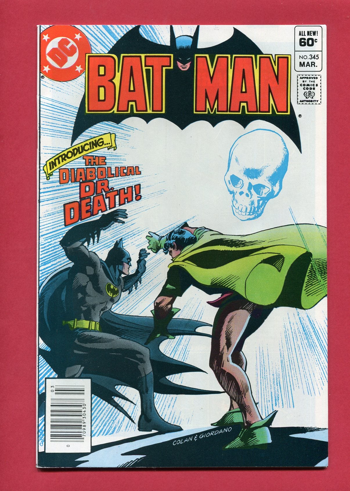 Batman #345 (Mar 1982), 9.2 NM-