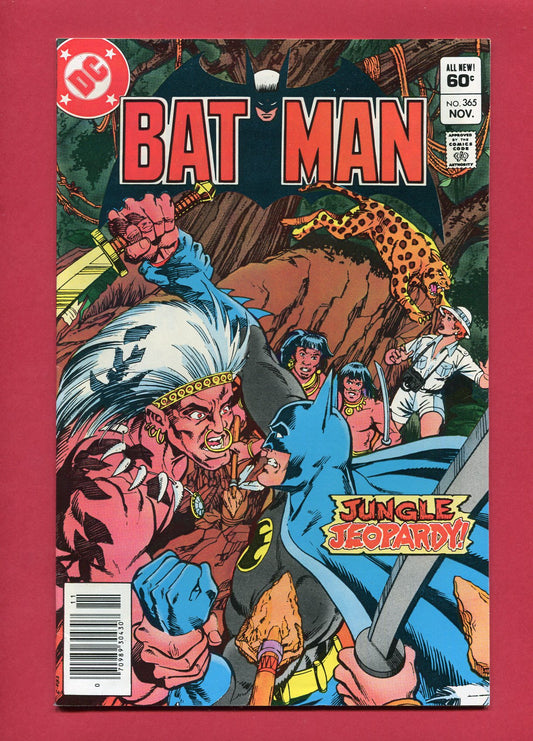 Batman #365 (Nov 1983), 8.5 VF+