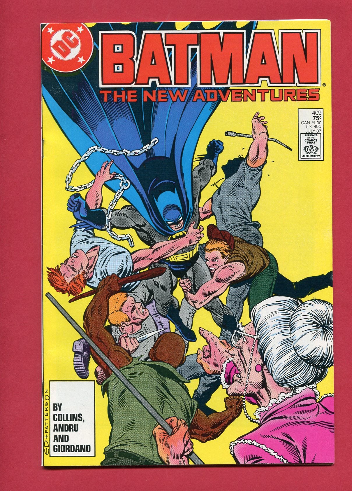 Batman #409 (Jul 1987), 9.2 NM-