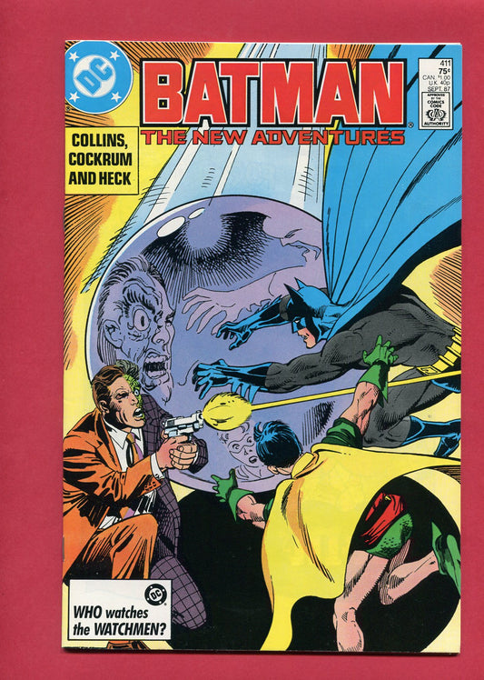 Batman #411 (Sep 1987), 9.2 NM-