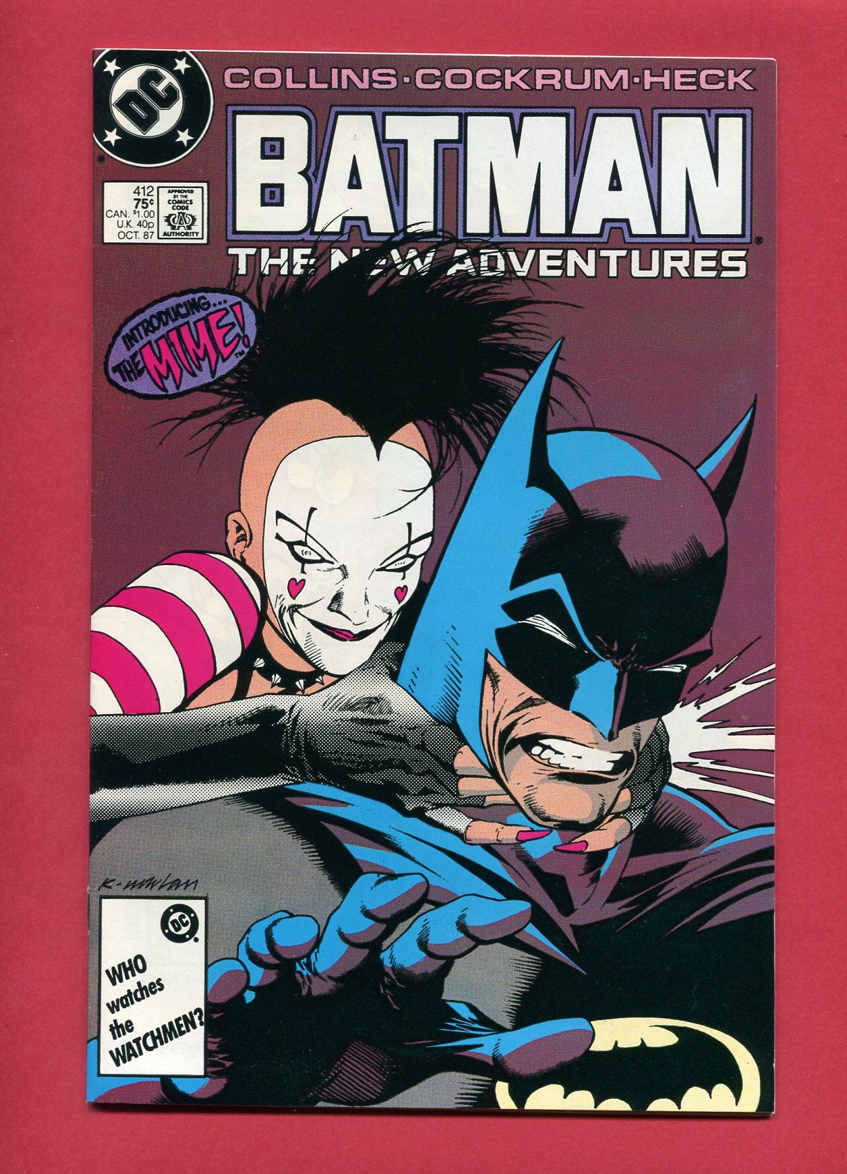 Batman #412 (Oct 1987), 9.2 NM-