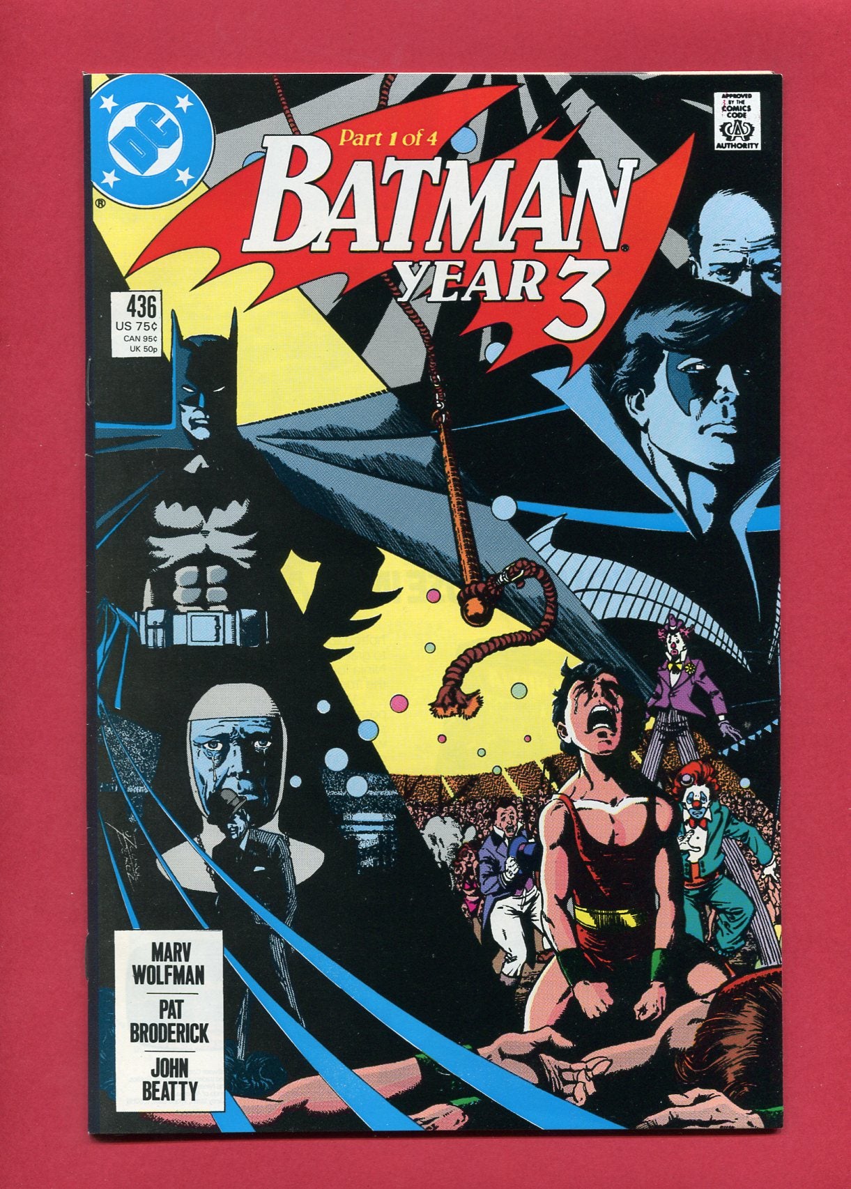 Batman #436 (Aug 1989), 6.5 FN+
