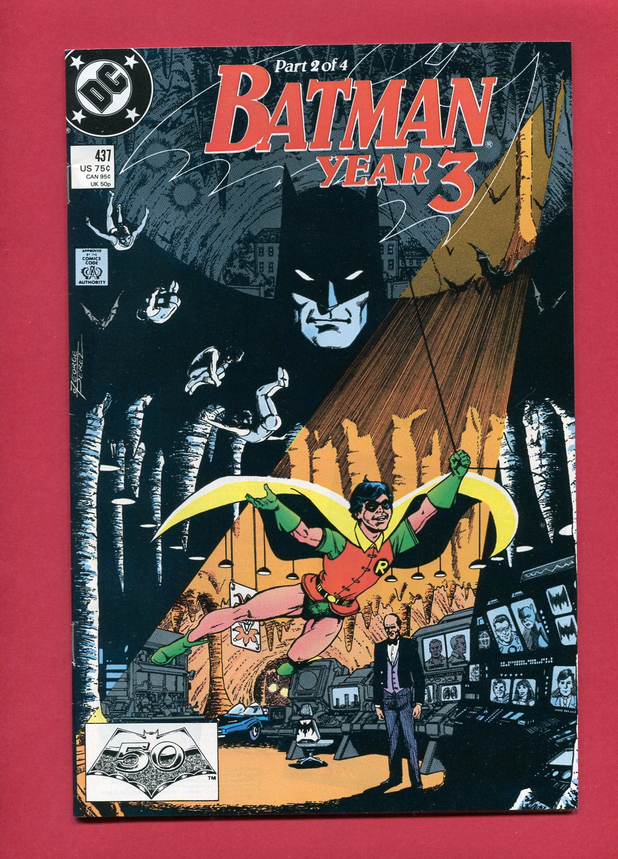 Batman #437 (Aug 1989), 8.5 VF+