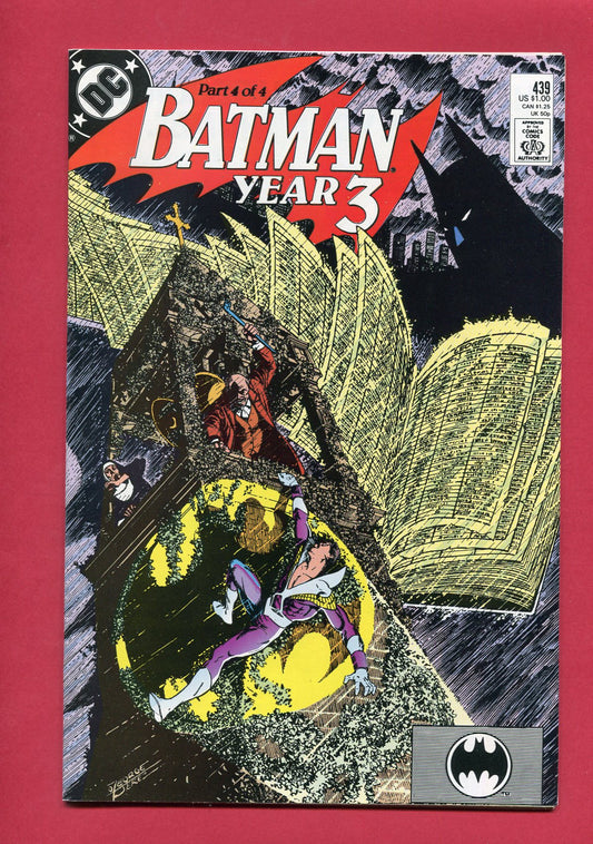 Batman #439 (Sep 1989), 9.2 NM-