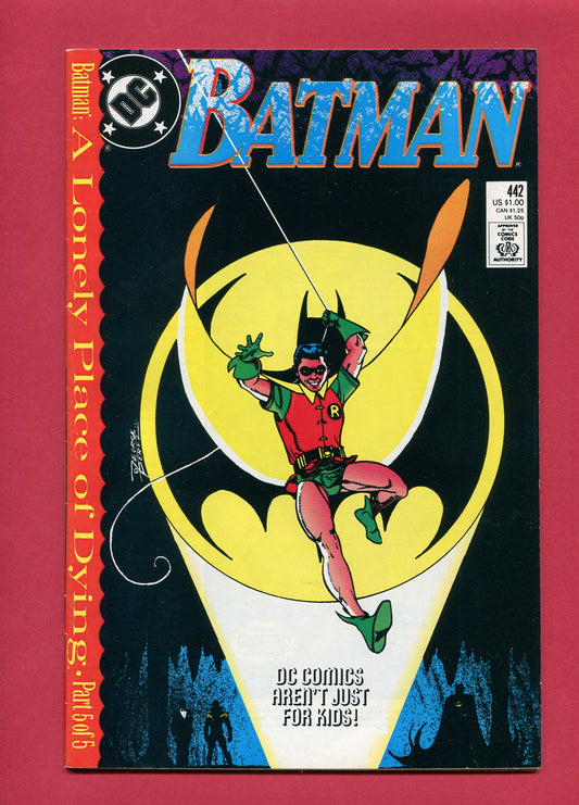 Batman #442 (Dec 1989), 7.5 VF-