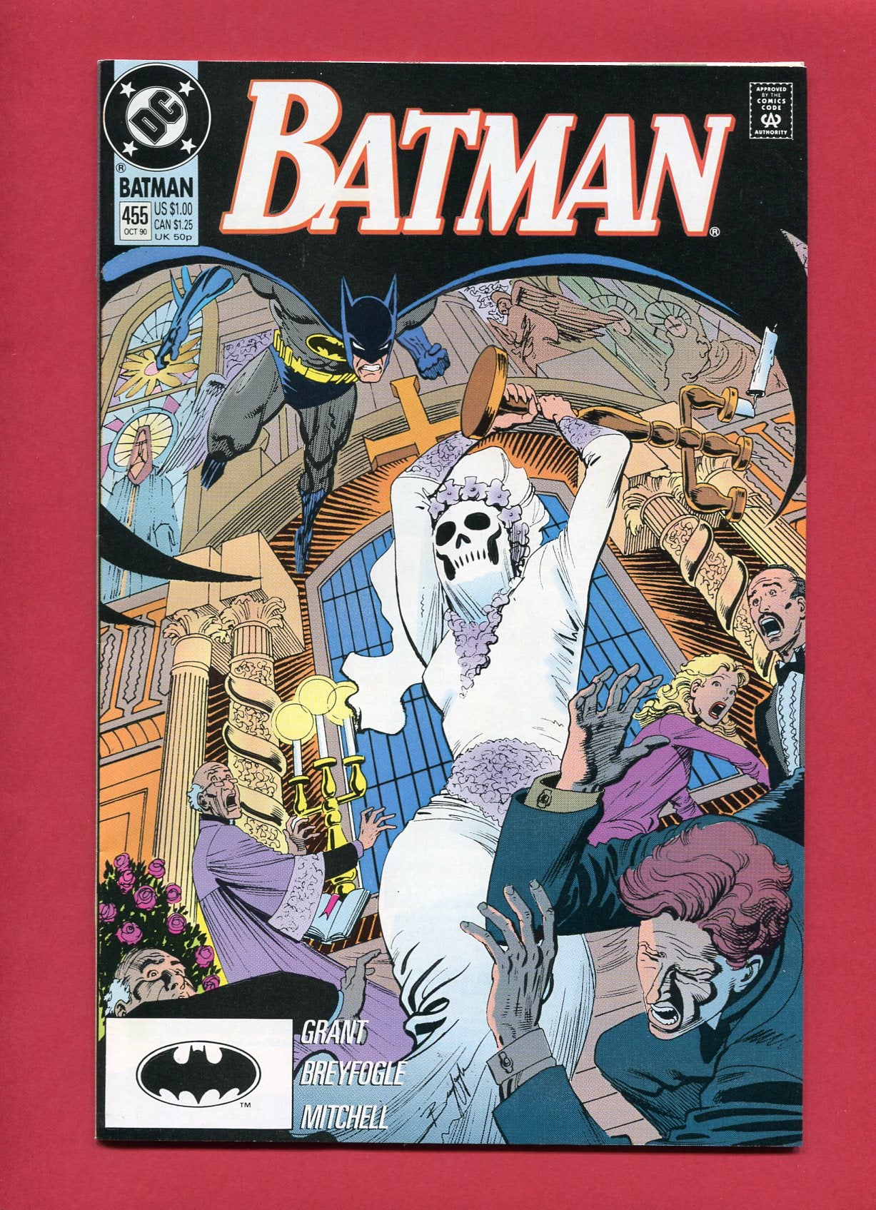 Batman #455 (Oct 1990), 9.2 NM-