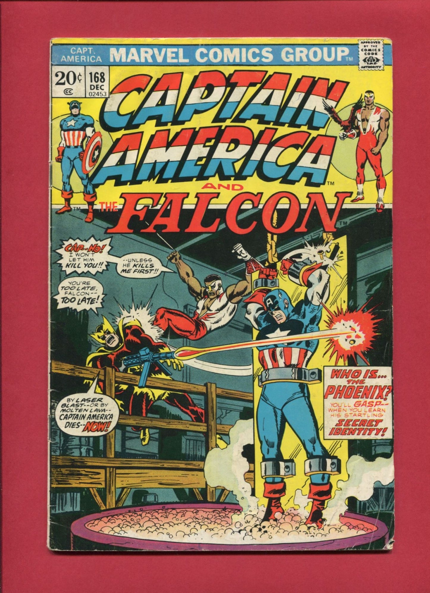 Captain America #168 (Dec 1973), 4.5 VG+