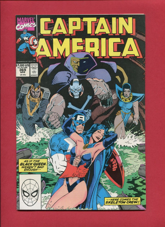 Captain America #369 (Apr 1990), 5.5 FN-