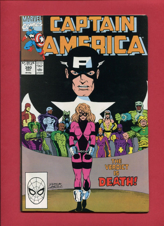Captain America #380 (Dec 1990), 7.5 VF-