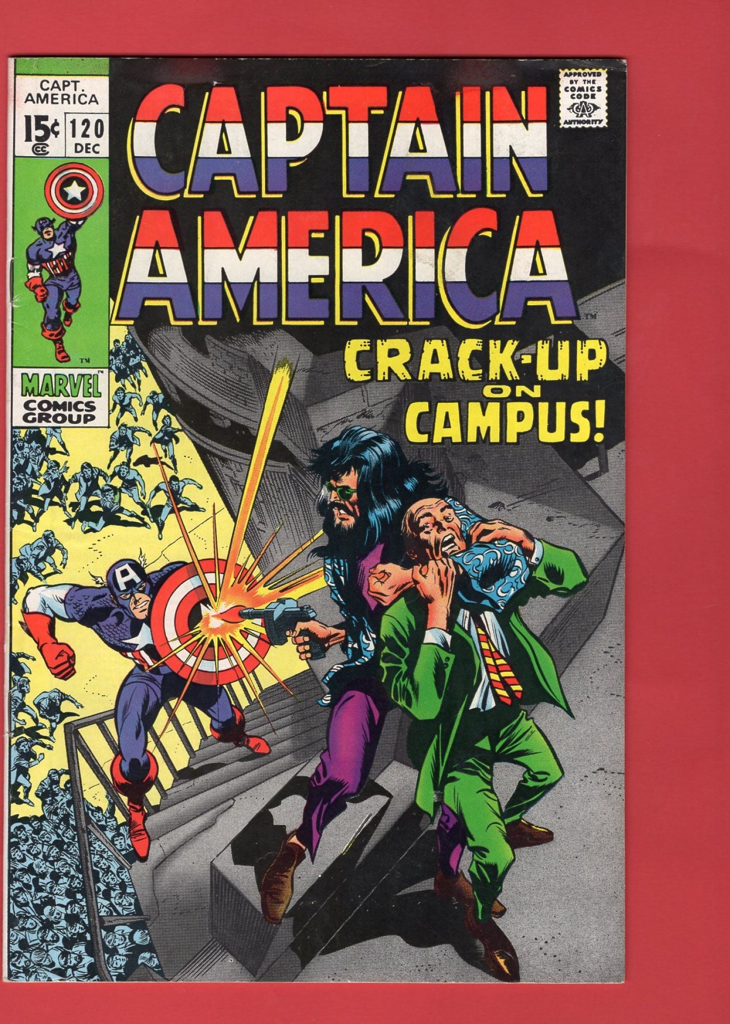 Captain America #120 (Dec 1969), 7.0 FN/VF