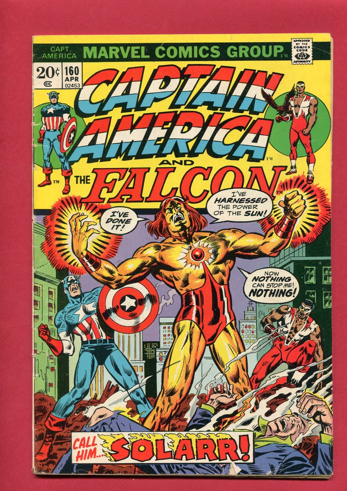 Captain America #160 (Apr 1973), 4.0 VG