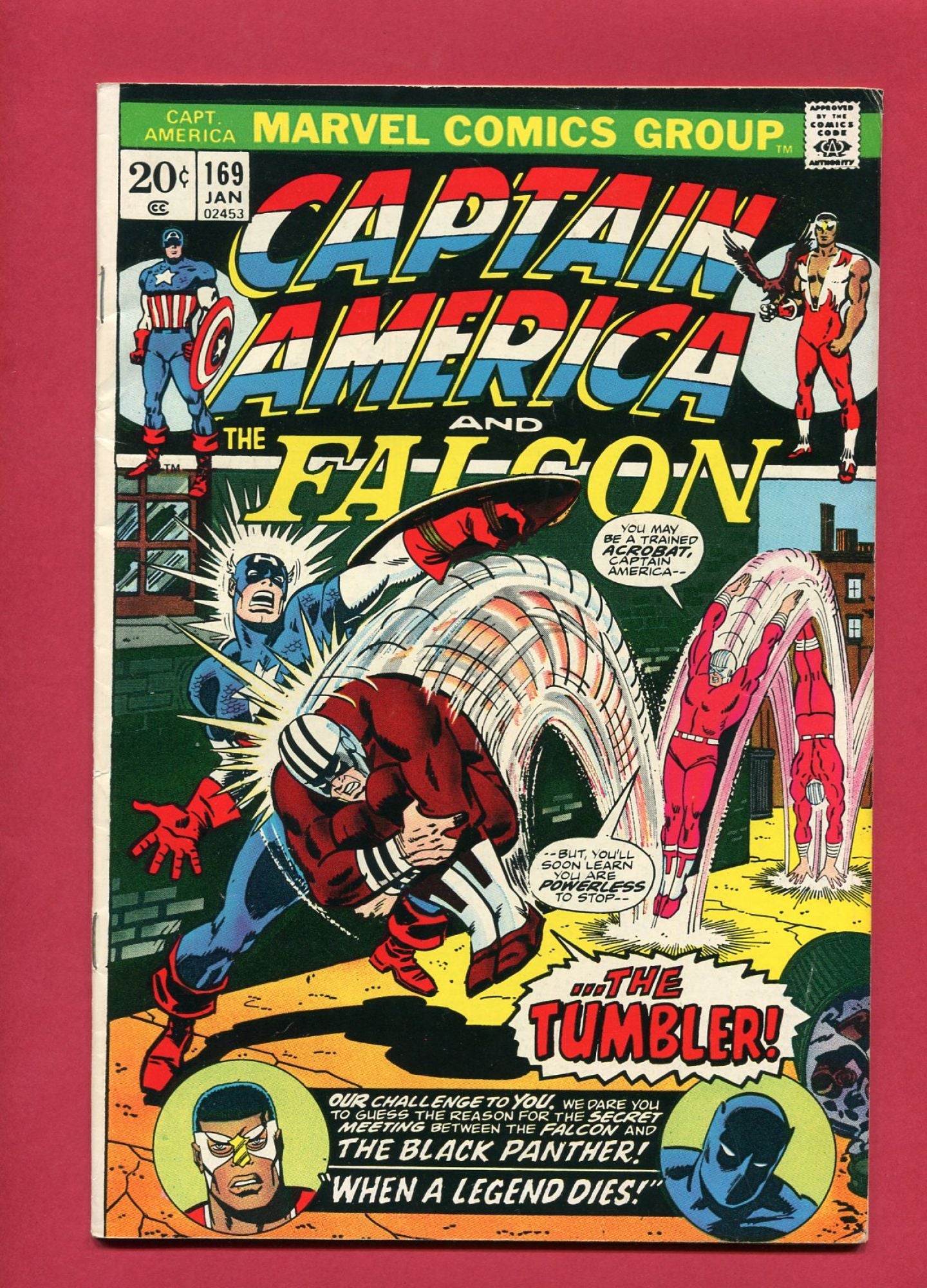 Captain America #169 (Jan 1974), 7.0 FN/VF
