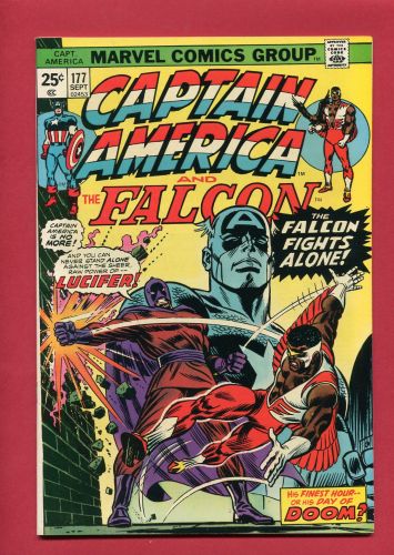 Captain America #177 (Sep 1974), 9.2 NM-