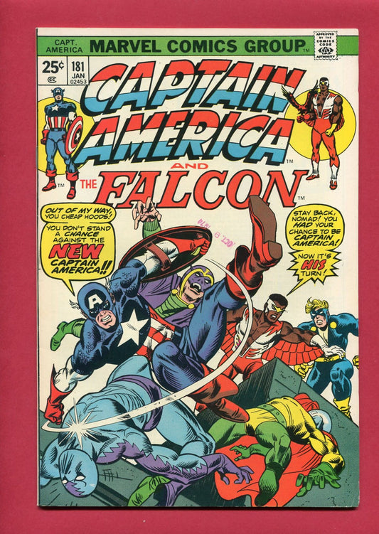 Captain America #181 (Jan 1975), 8.0 VF