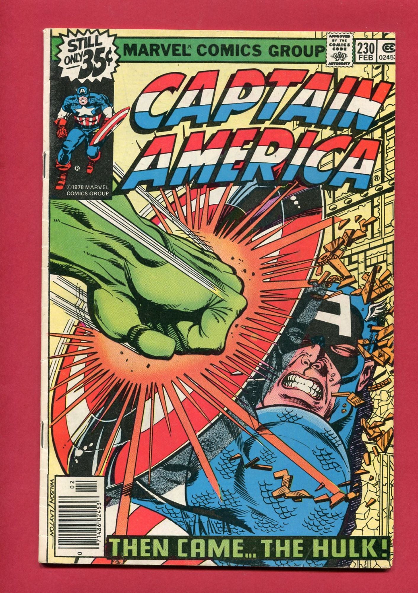 Captain America #230 (Feb 1979), 6.5 FN+ Newsstand