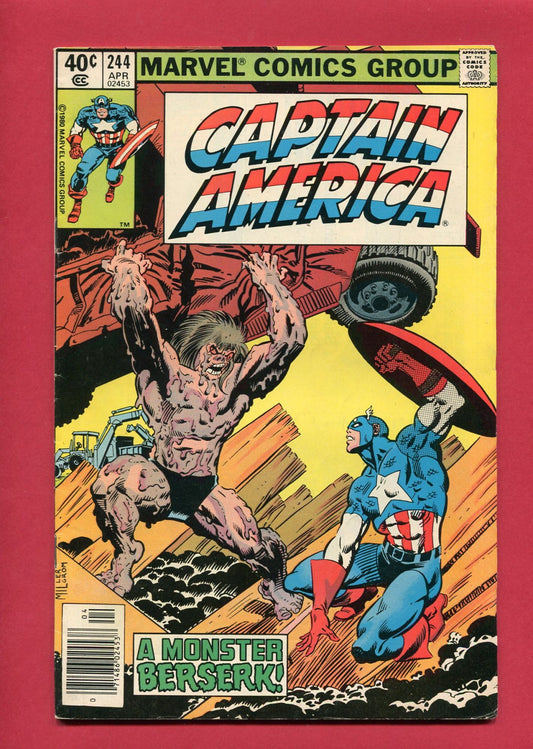 Captain America #244 (Apr 1980), 6.0 FN Newsstand