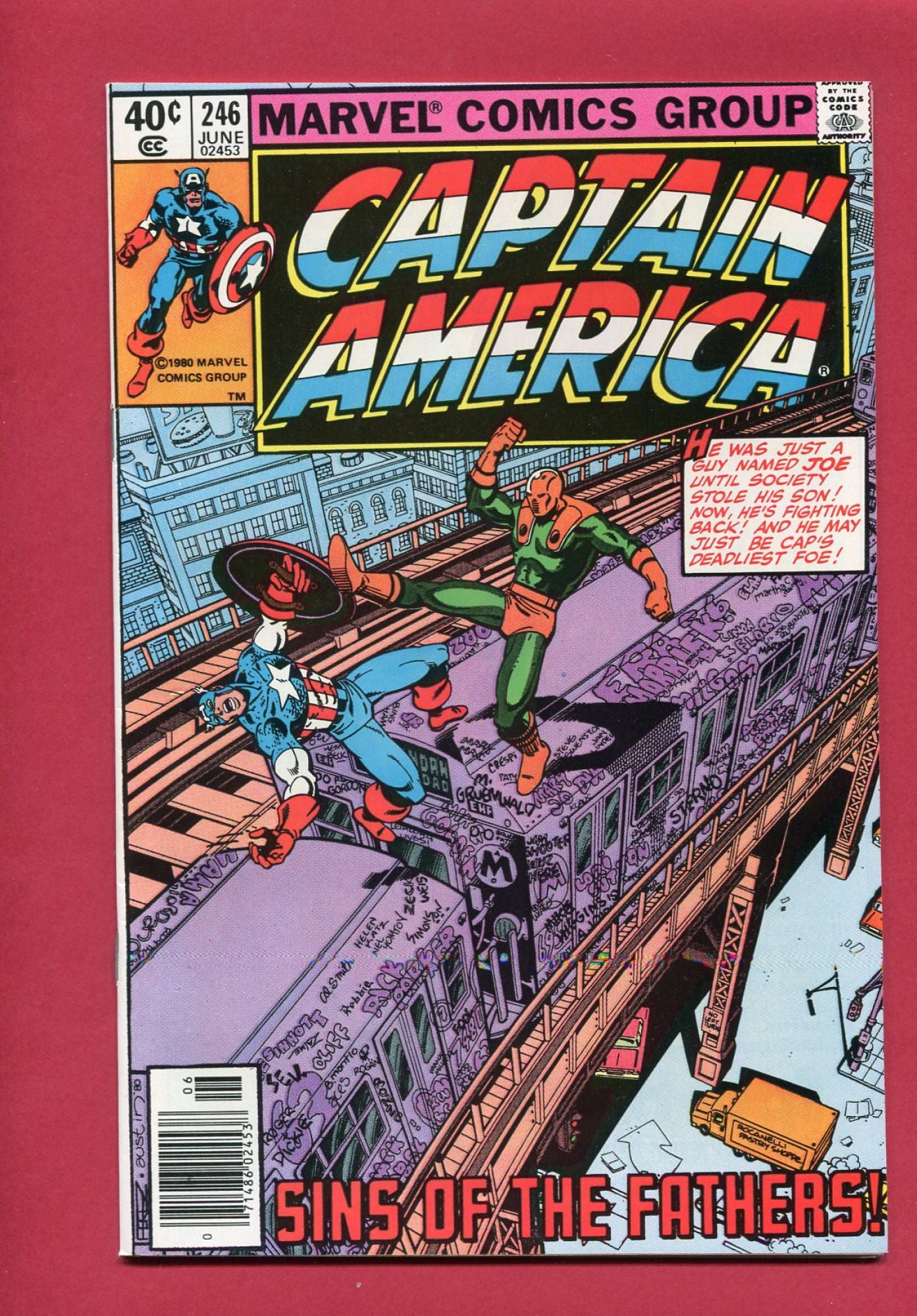 Captain America #246 (Jun 1980), 9.2 NM- Newsstand