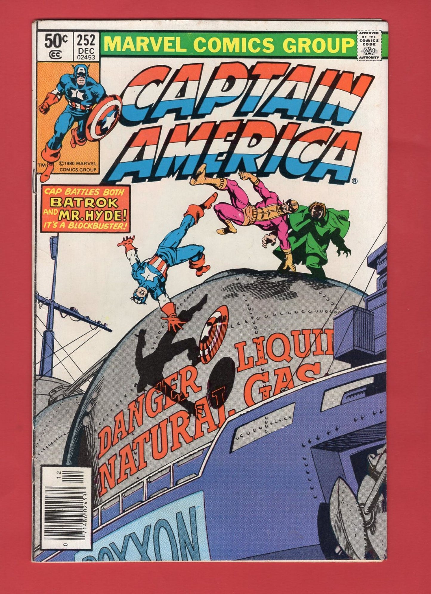 Captain America #252 (Dec 1980) 6.0 FN Newsstand