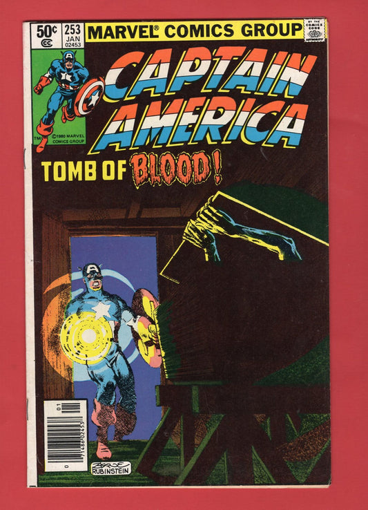 Captain America #253 (Jan 1981), 7.5 VF- Newsstand