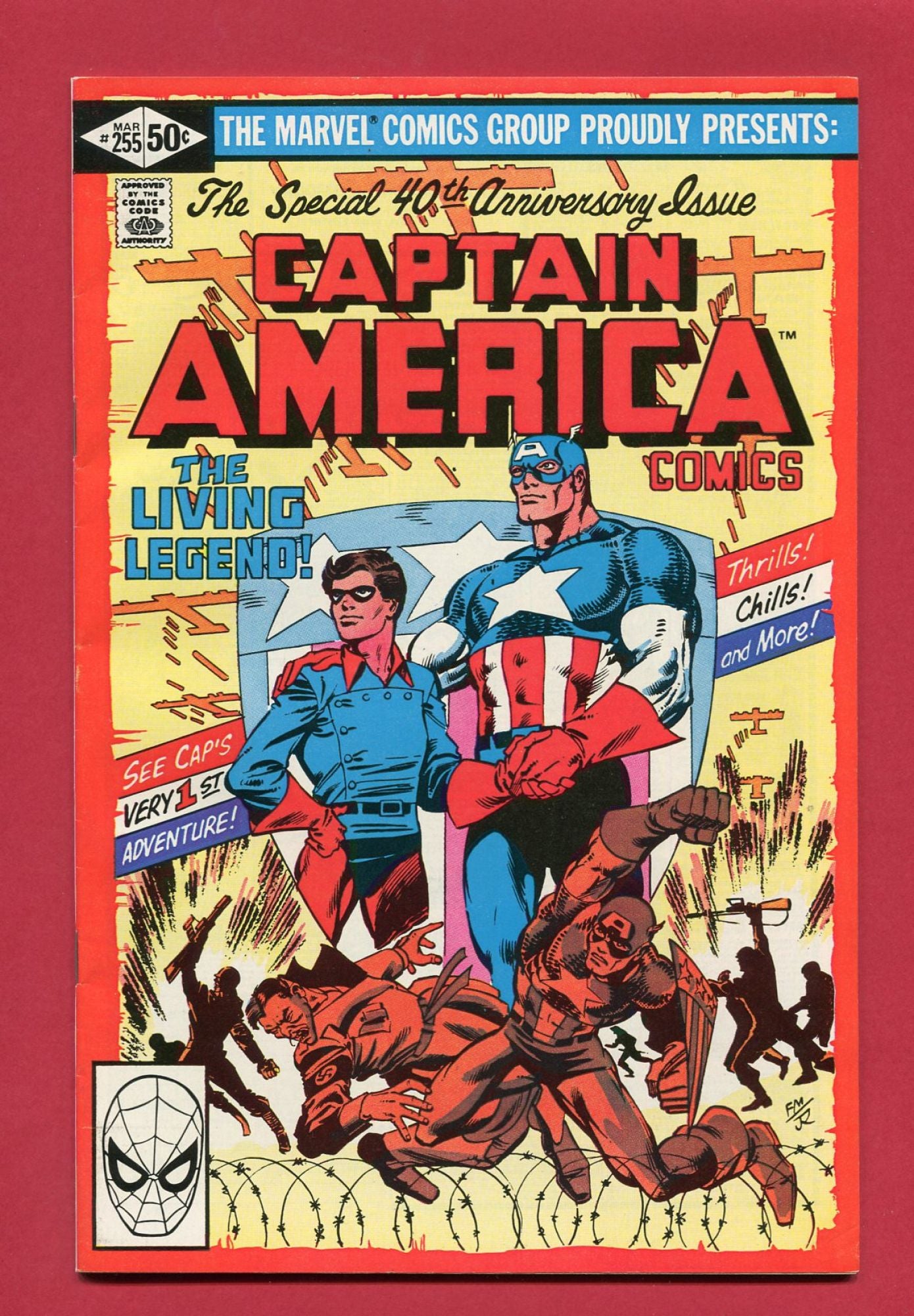 Captain America #255 (Mar 1981), 8.0 VF