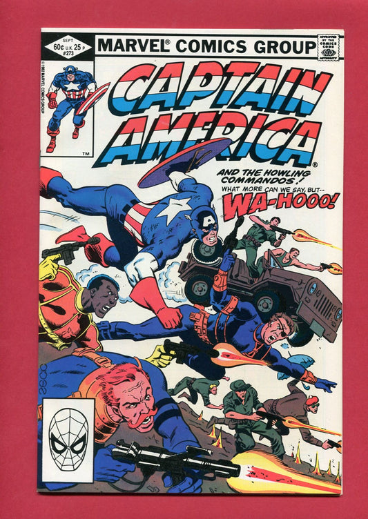 Captain America #273 (Sep 1982), 9.2 NM-