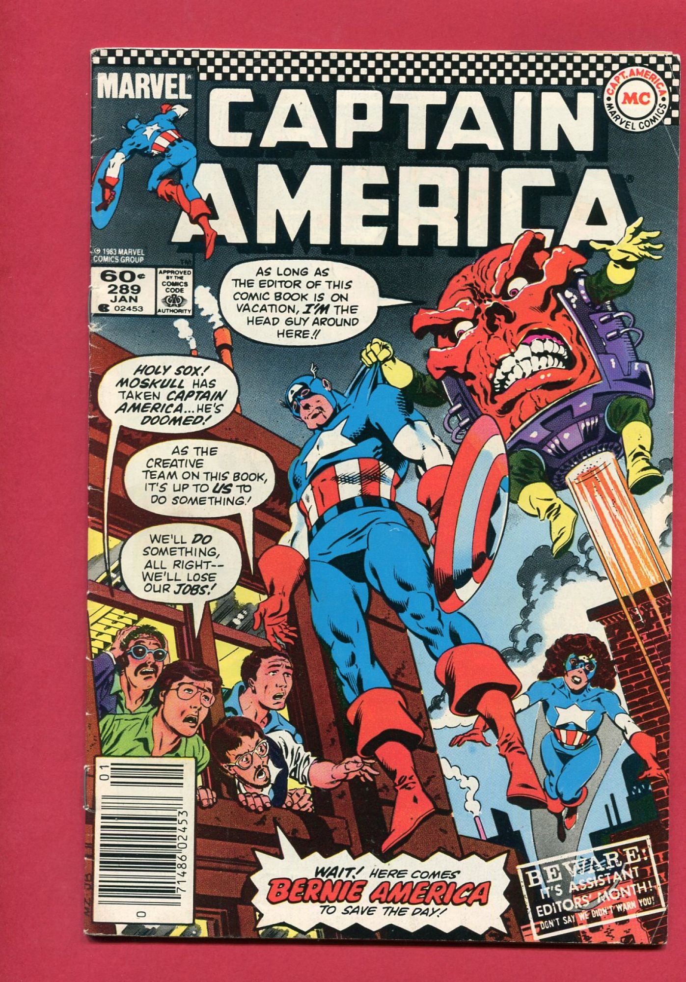 Captain America #289 (Jan 1984), 6.0 FN Newsstand