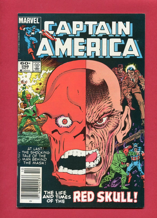 Captain America #298 (Oct 1984), 8.5 VF+ Newsstand