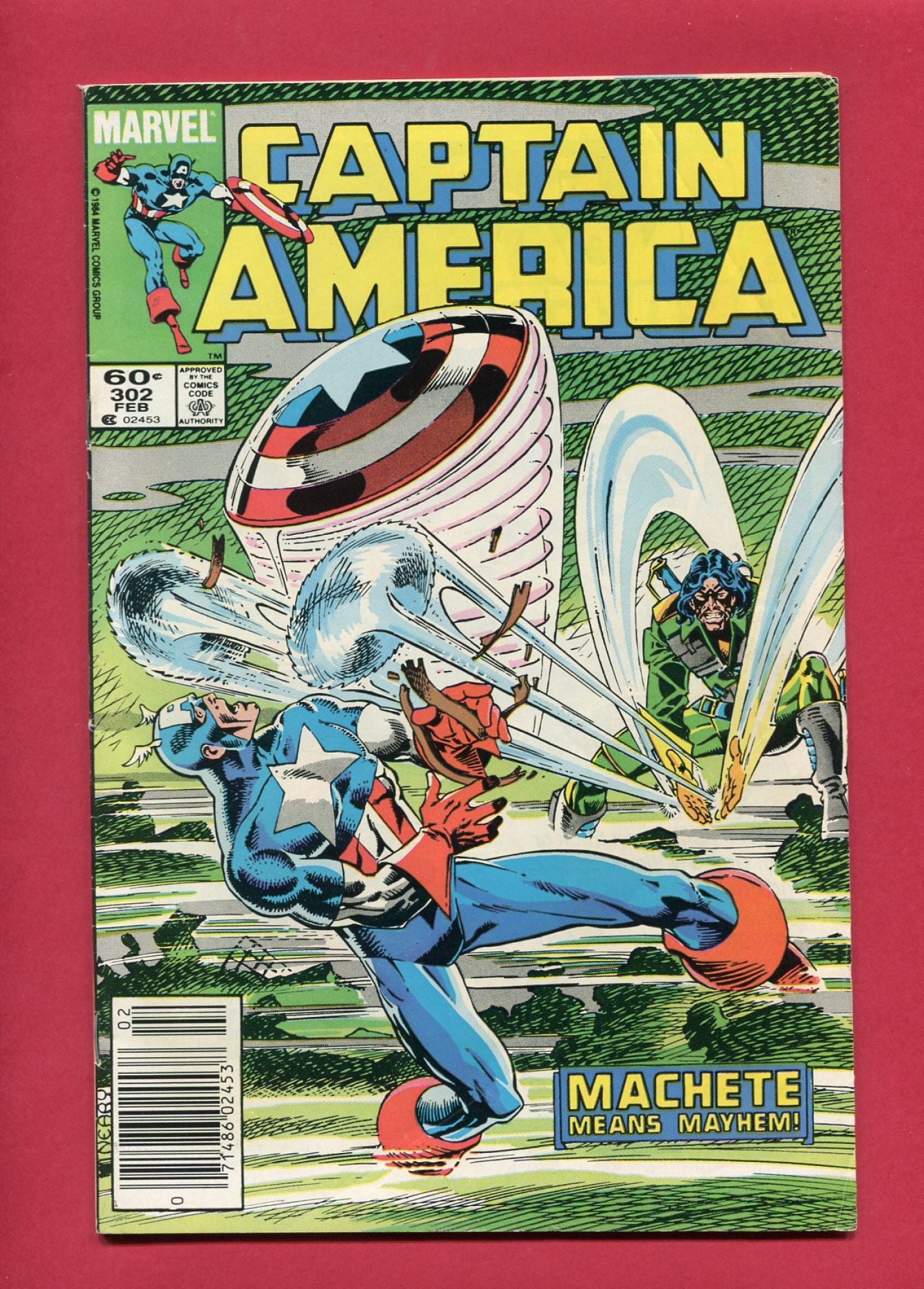 Captain America #302 (Feb 1985), 6.5 FN+ Newsstand