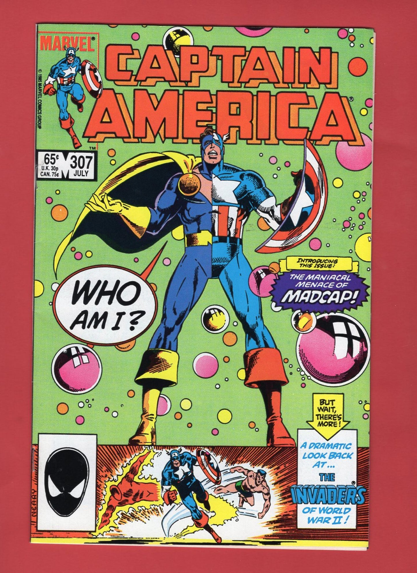 Captain America #307 (Jul 1985), 8.0 VF