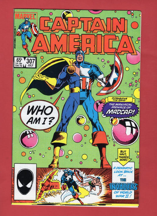Captain America #307 (Jul 1985), 8.0 VF