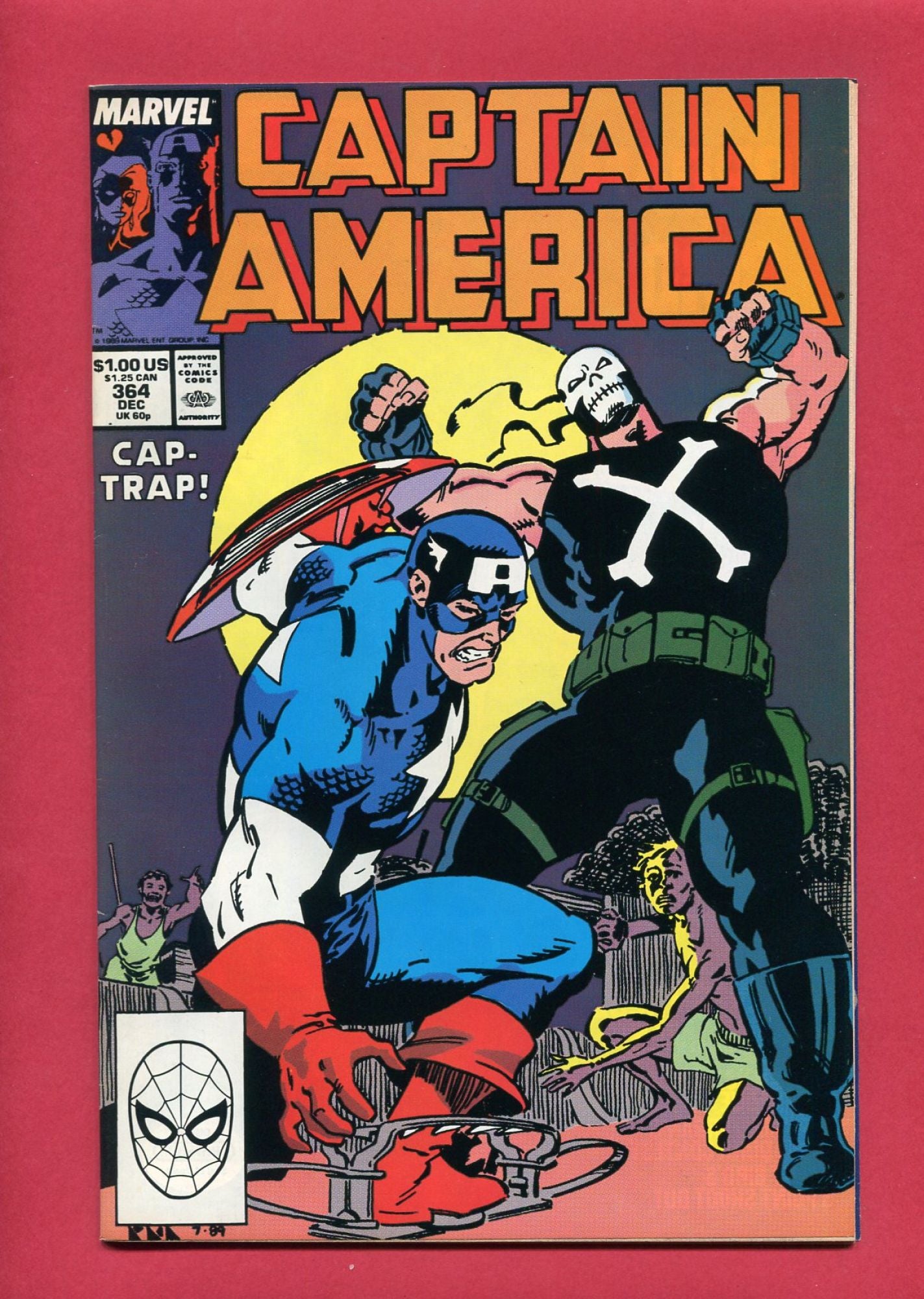 Captain America #364 (Dec 1989), 8.0 VF