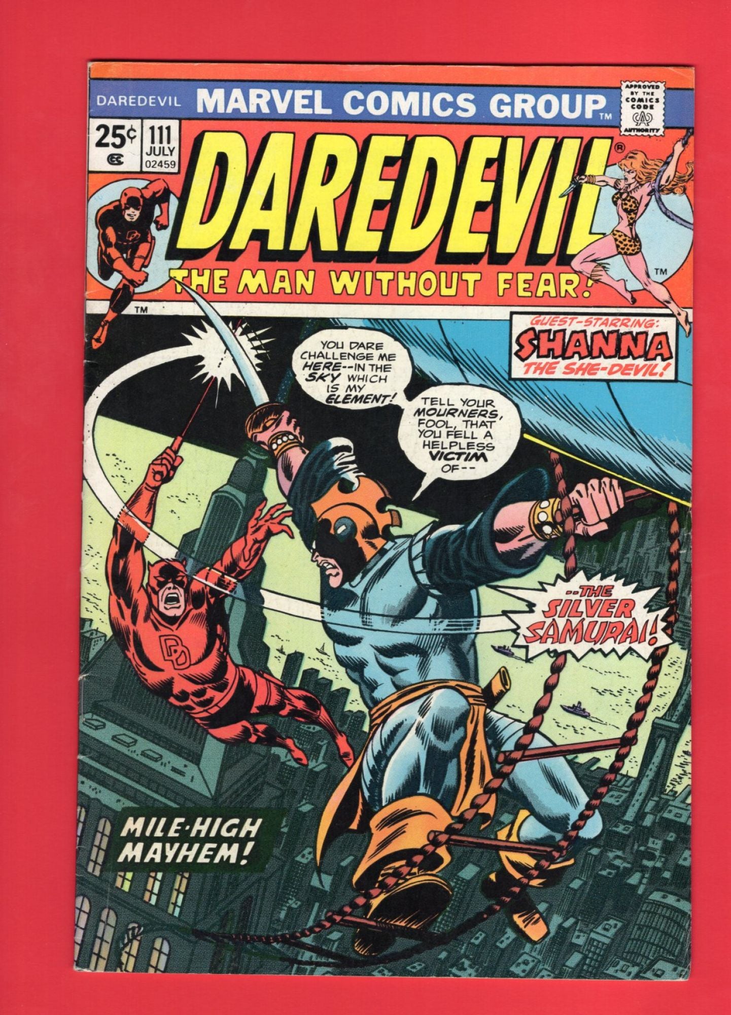 Daredevil #111 (Jul 1974), 6.0 FN