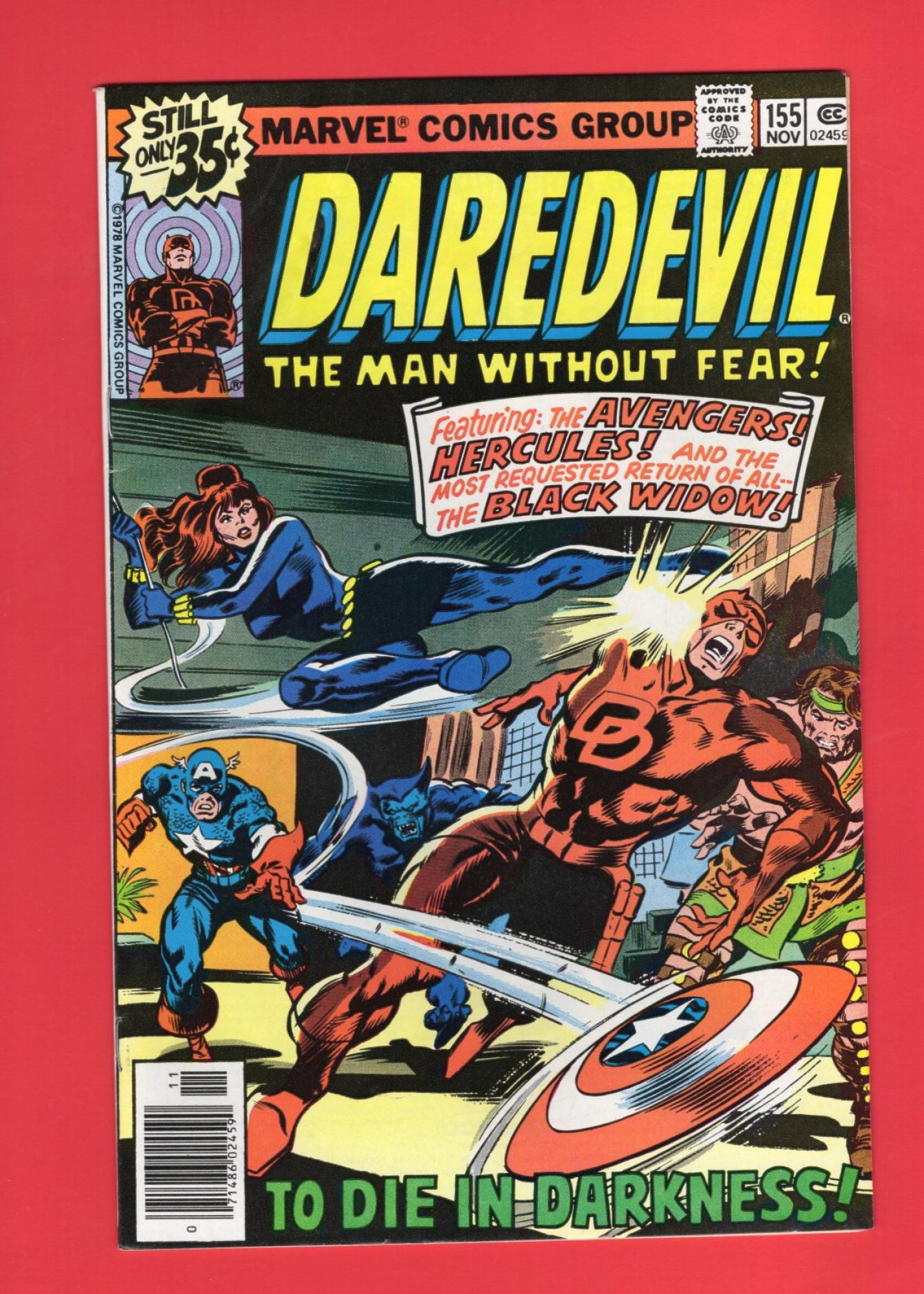 Daredevil #155 (Nov 1978), 8.0 VF Newsstand