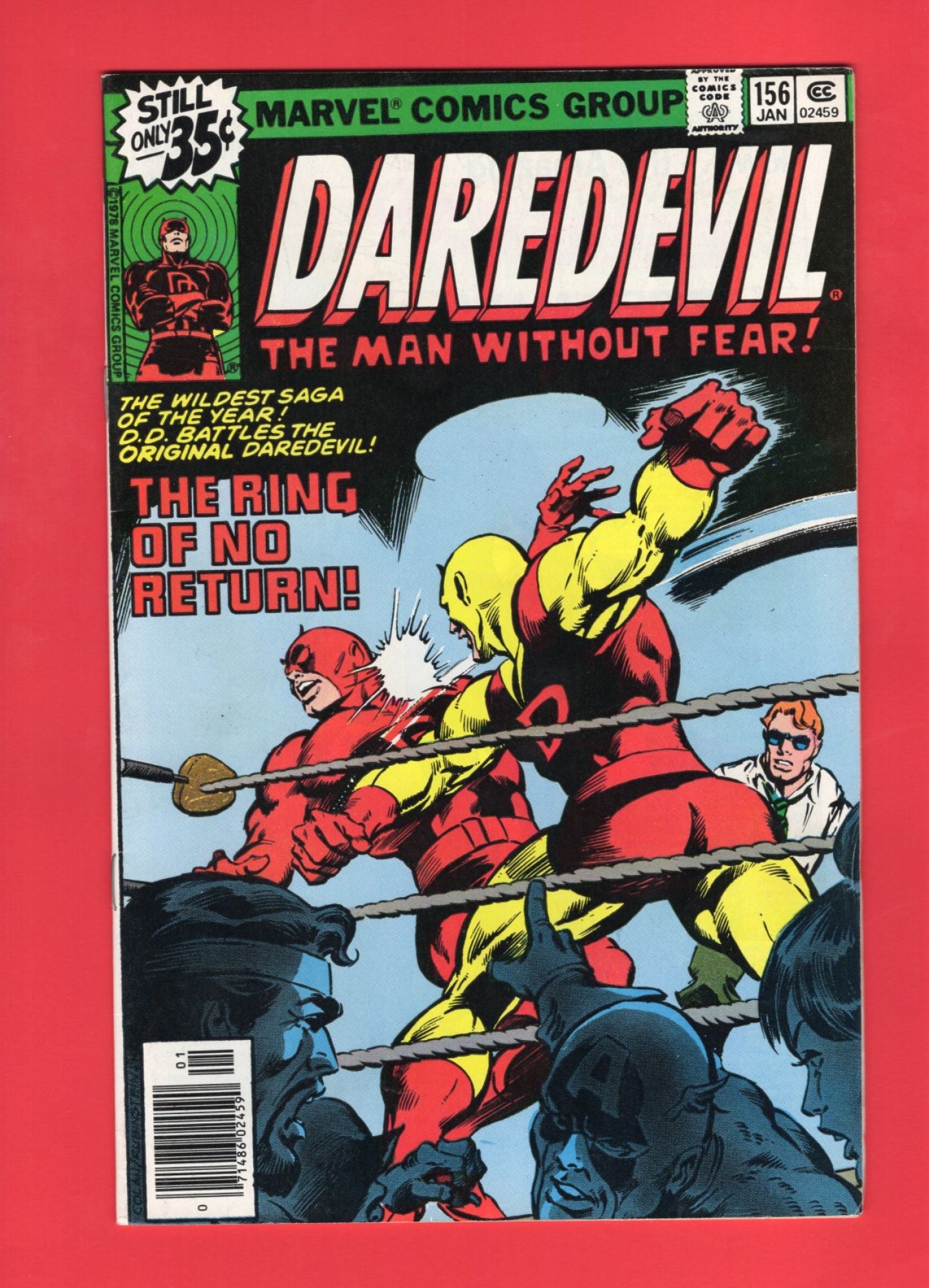 Daredevil #156 (Jan 1979), 7.5 VF- Newsstand